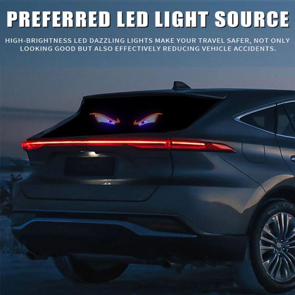 5V Devil Eyes Licht Mehrfachmodus LED Windschutzscheiben-Display Auto Dekorationslicht Innenraum für Fahrzeuge