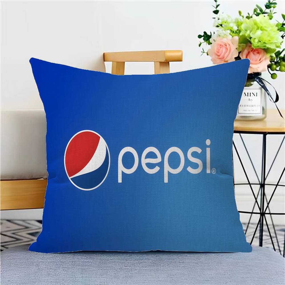 

Модний арт-принт P-pepsi Лого Наволочка Чохол на подушку для дивана Домашній декор кімнати Дитячий подарунок 20x20Inch