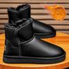 Botas de Nieve de Invierno para Hombre de Talla Grande con Aislamiento de Felpa Grueso Impermeables y Antideslizantes Botas de Algodón de Caña Alta Botas de Algodón
