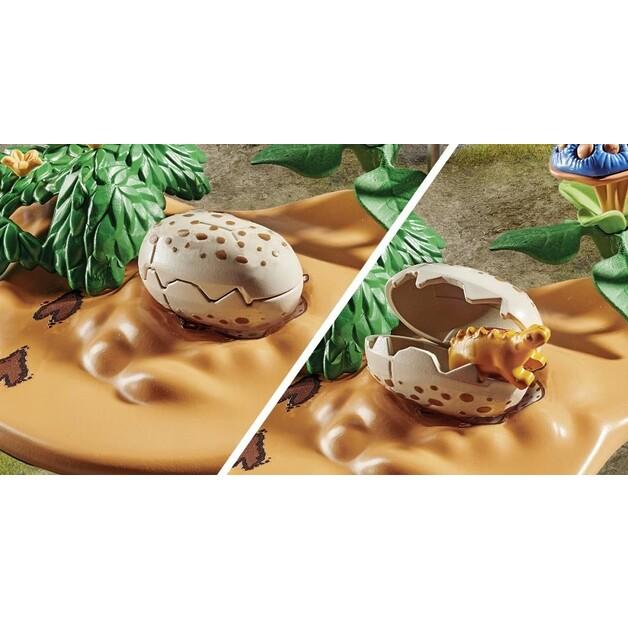 Конструктор Playmobil 71526 Dinos Гнездо Стегозавра и вор яиц