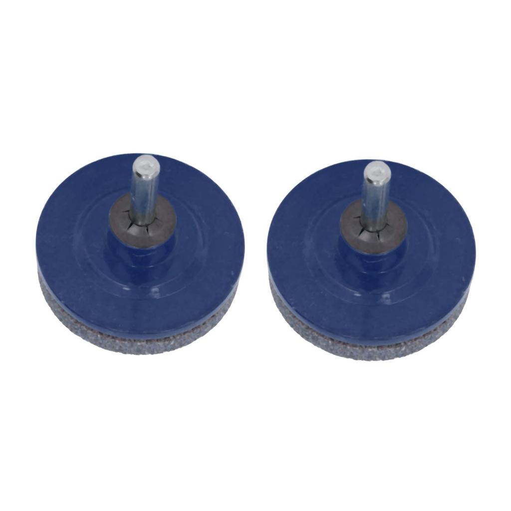 2Pcs Lawn Mower Blade Sharpener Stainless Steel ABS Drill Blade Accessories for Garden Courtyard