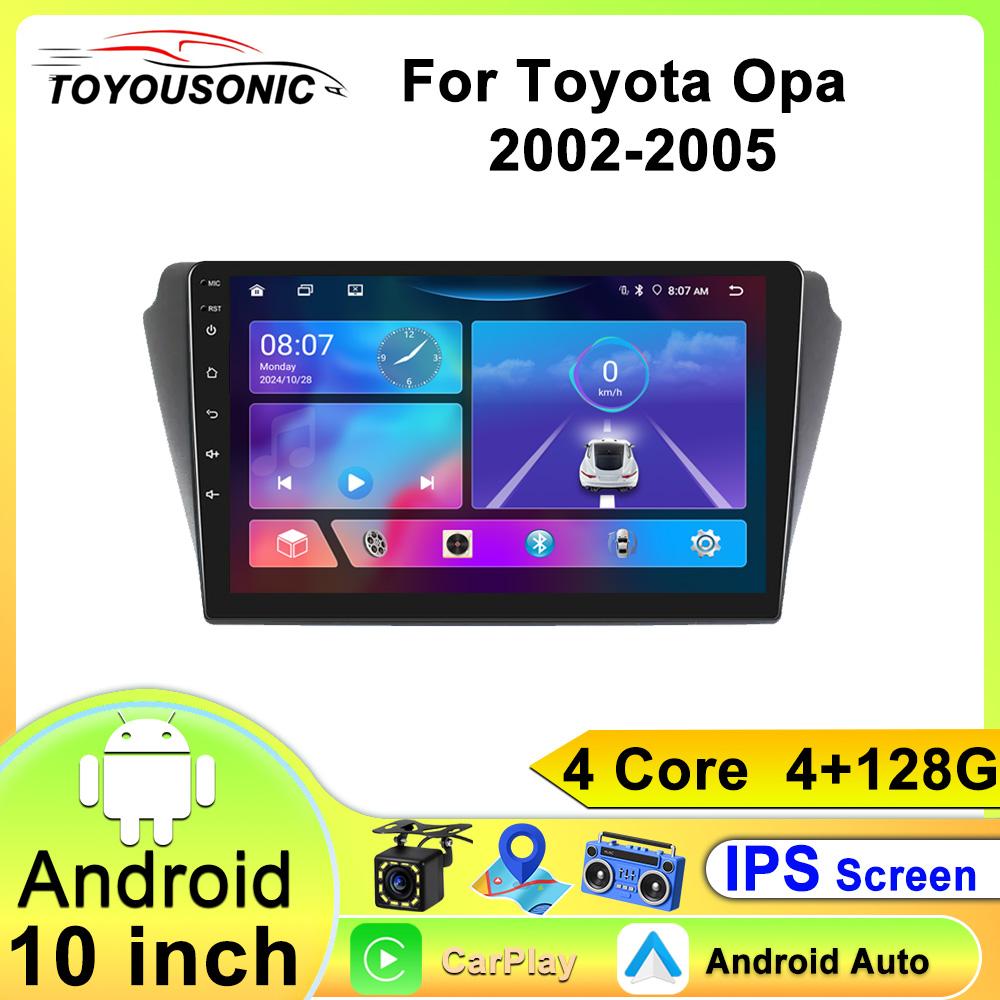 Android Car Multimedia Player For Toyota Opa 2002-2005 GPS Navigation CarPlay 4G Head Unit Stereo Video Player