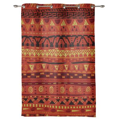 Afrika Ethnisch Geometrische Form Fenster Vorhänge Wohnzimmer Schlafzimmer Fensterdekorationen Haushalt Küchenvorhänge