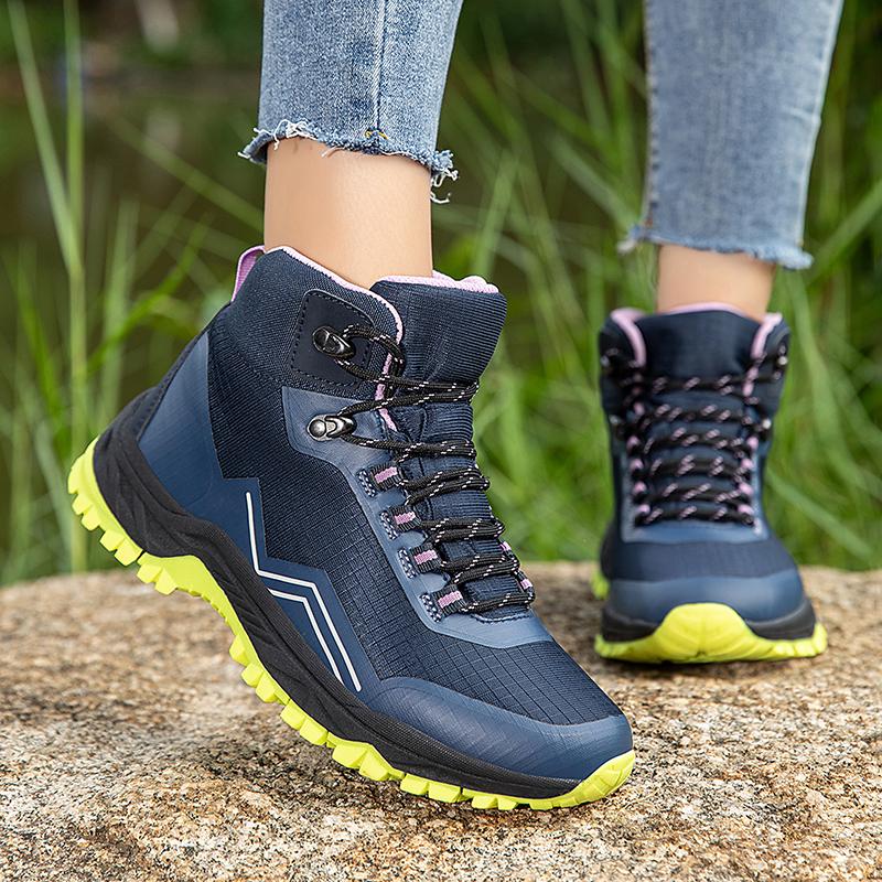 Waterproof Unisex Hiking Shoes Outdoor Trekking Shoes Men Women Ankle Hiking Boots