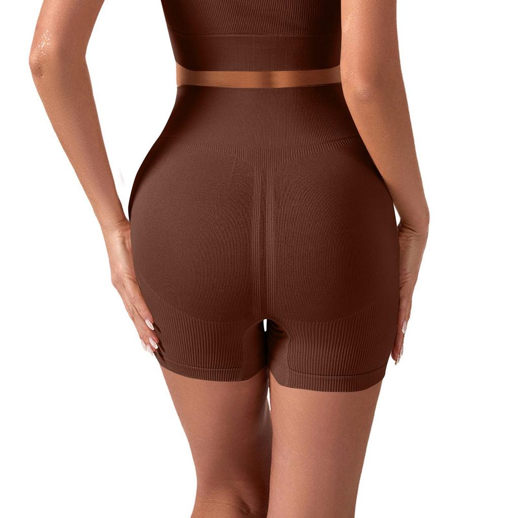 High Waist Shaping Seamless Women's Body Sculpting Underwear Butt Lifting Anti-Exposure Safety Shorts Elastic Breathable Fabric