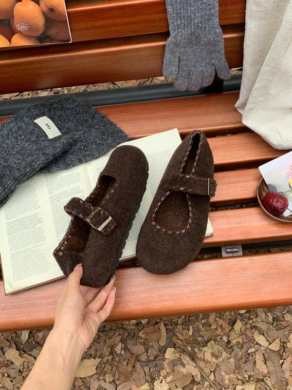 

Осень-зима 2025 новые бархатные туфли Мэри Джейн с круглым носком на скрытой платформе, французский нишевый леопардовый принт, одинарные туфли 39