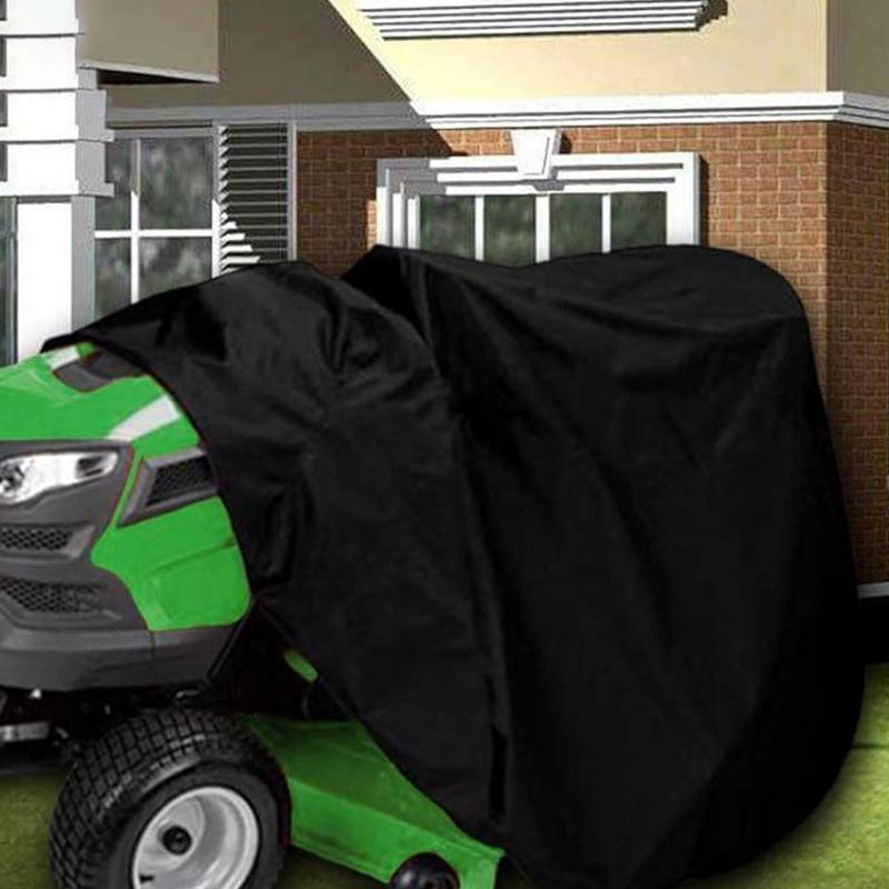 Lawn Mower Cover Waterproof Snowblower Cover Shade UV Protection Tractor Covers For Yard Garden Furniture Motorcycle Quad Bikes