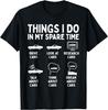 Things I Do In My Spare Time Car Enthusiast Funny Car Guy T-Shirt
