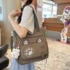 New backpack fashion kitten large capacity shoulder backpack junior high school students backpack high value school bag