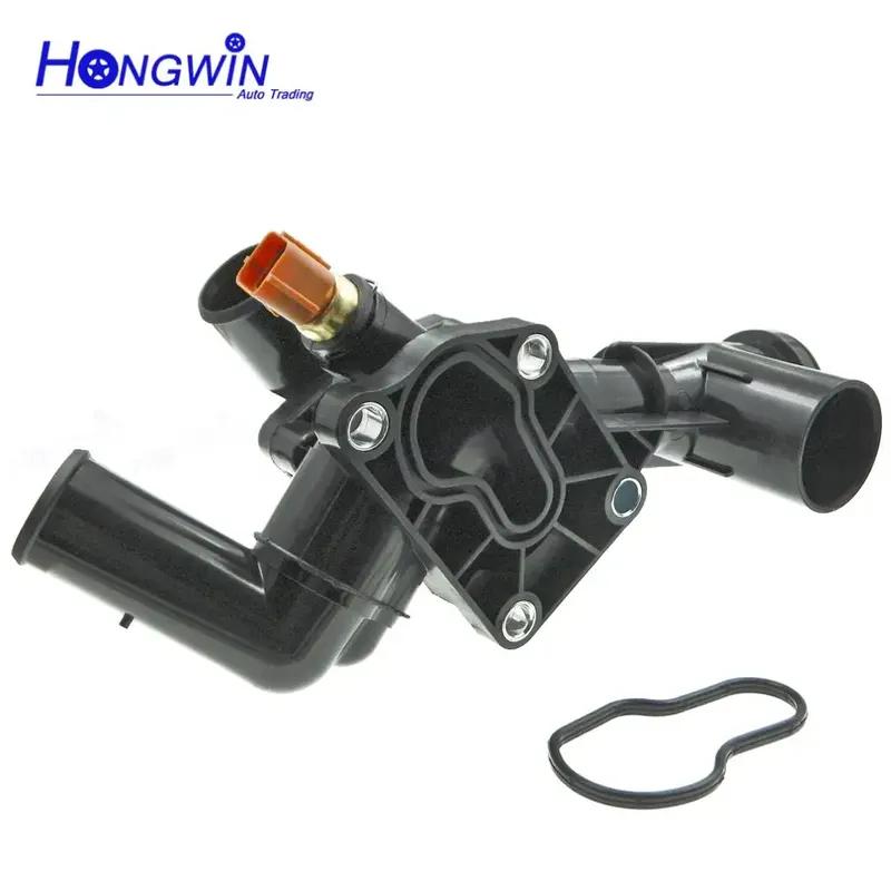 HONGWIN 25600-38102 2560038102 Engine Coolant Temperature Control Assembly Thermostat Housing For Hyundai Sonata Kia Optima