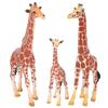 Giraffes Family Animal Figurines Wildlife Models Decoration Children Educational ToyGiraffes Family
