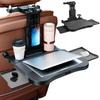 NODIBRO Car Table with Rotating 20kg Weight 39cm Deep To X 19cm Wide Folding Table with Extendable Suitable for Driver and Rear Car Convenient for