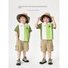 Boys' Short-Sleeved Polo Shirt T-Shirt Kidsren's Summer Half-Sleeved 2026 New Kidsren's Clothing Summer Baby Tops Trendy