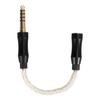 3.5mm to 4.4mm Headphone Adapter Cable Gold Plated 3.5mm Stereo Female to 4.4mm Balanced Male Upgrade Cable