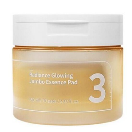 [numbuzin] No.3 Clear Glow Skin Essence Jumbo Pad 150ml (70 Pads) Hydrating Texture Refining Toner Pads No.3 Clear Glow Skin Essence Jumbo Pad   1