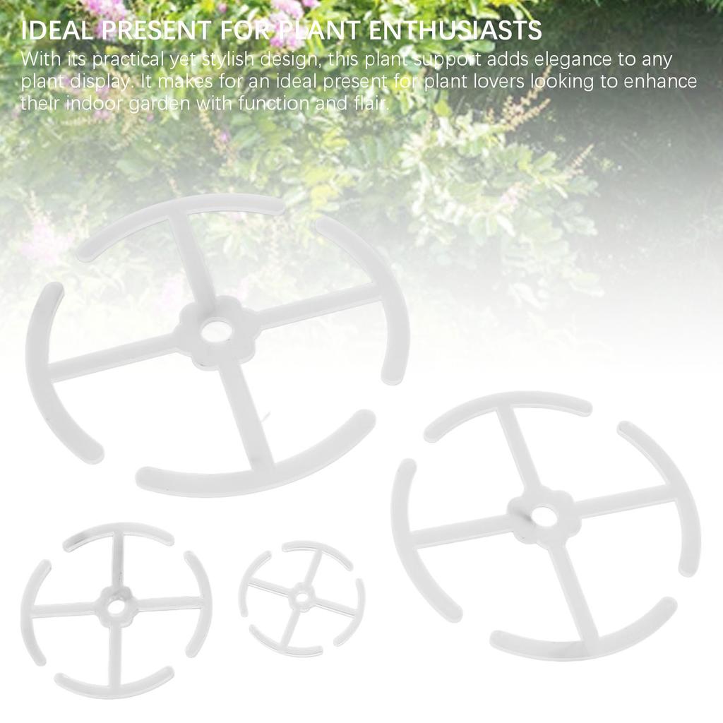 4 Pcs Monstera Plant Support Plant Acrylic Promote Growth Leaf Plant Support for Indoor Outdoor Plants