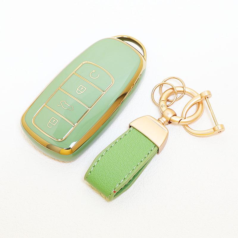 Tpu Car Key Case Cover For Chery 8-Plus 8 Pro 7 Pro Arrizo 5-Plus Auto Shell Fob Holder Keyless Protector Accessories