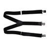 Mens Suspenders Strong Fixability   Beautiful Practical Fashionable Metal Clip Wide Suspenders for Formal Party