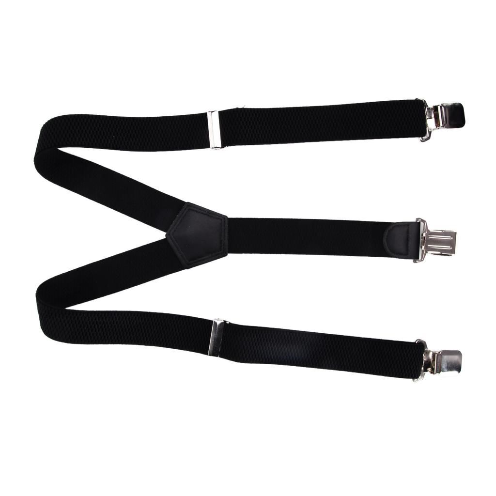 Mens Suspenders Strong Fixability Beautiful Practical Fashionable Metal Clip Wide Suspenders for Formal Party