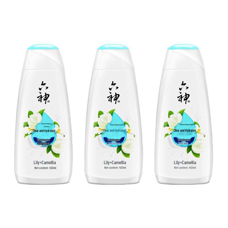 

Liu Shen Clear & Moisturizing Shower Gel (3 x 450ml)