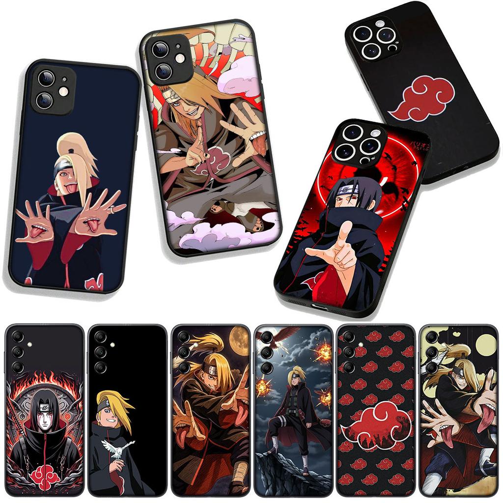 for Motorola Moto G04 G13 G14 G22 G23 G32 G34 G35 G64 G82 G84 G53 G72 E14 E15 E13 Case Akatsuki Deidara Narutos Uchiha Itachi