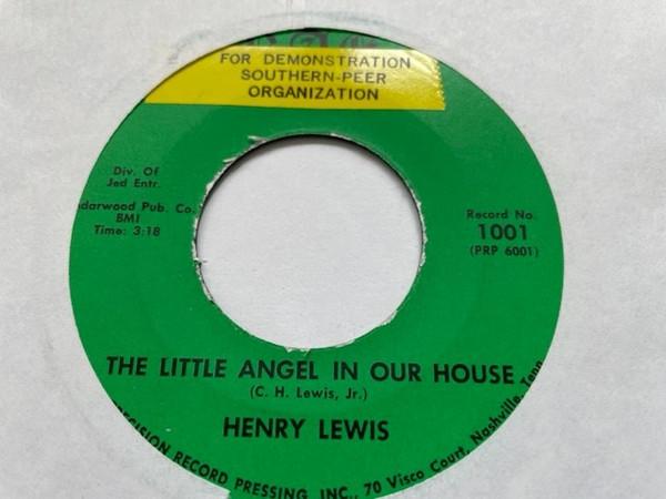 

7inch Record HENRY LEWIS - Little Angel In Our House / Sleep, 1001 RAE 1968 US Country/Folk Used