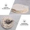 Cabilock 20pcs Coffee Siphon Cloth Replacement Filters for Siphon Coffee Maker Filters for Home Coffee Maker Siphon Coffee Maker Vacuum Pot Filters