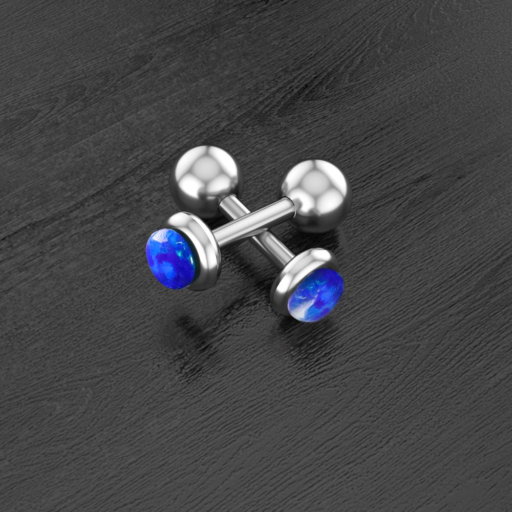 Set 10 Stainless Steel Bar Cartilage Piercing Studs Star Heart Flower Moon Rook Earlobe Screw Statement Earrings Tragus Conch