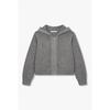 VOV Angora Blend Hooded Zip Cardigan  7156150100 