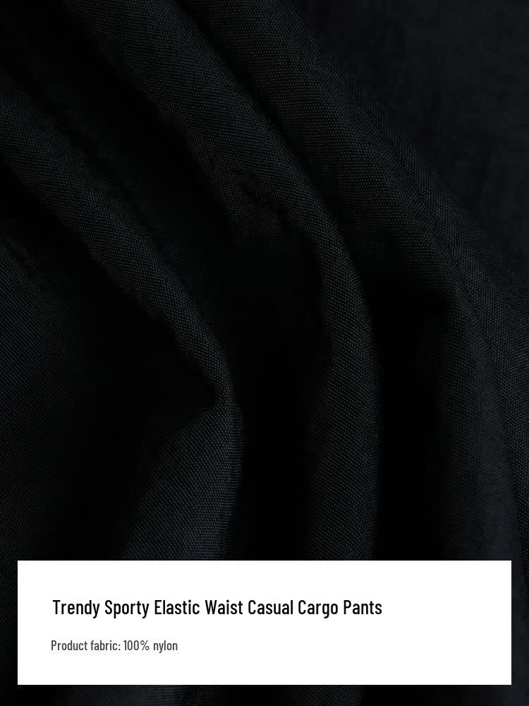 Gap Men's 2026 Autumn Street Trend Sporty Parachute Pants