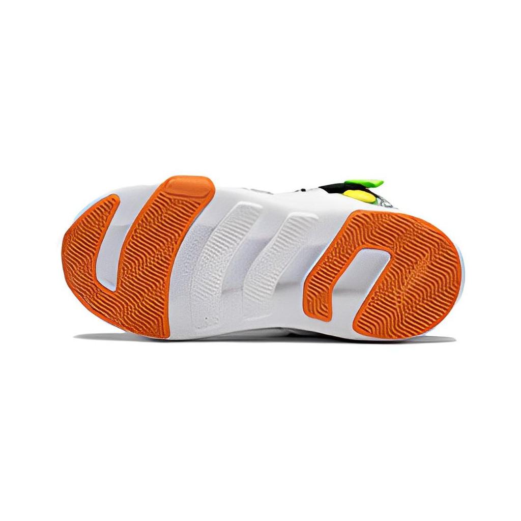 Li Ning Comfortable Trendy Sports Casual Shoes Kids Sneakers Gray Yellow Purple YKNS094-1
