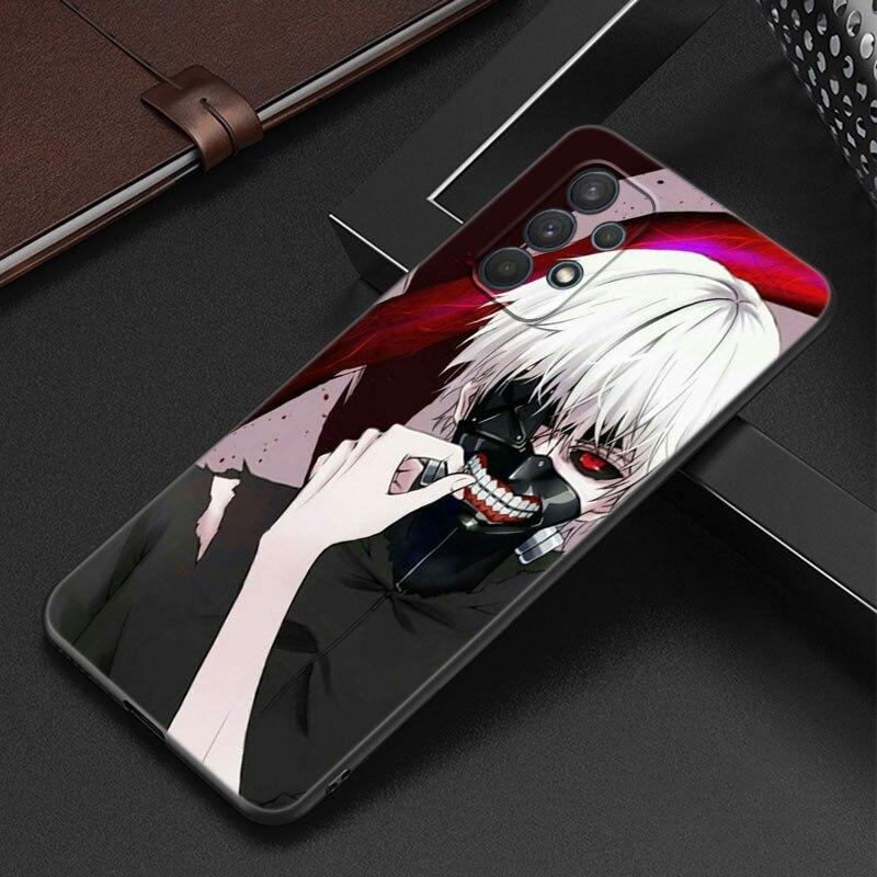 Japanese Anime Tokyo Ghoul Phone Case For Samsung A12 A22 A31 A32 A50 A51 A70 A71 A72 A11 A21S A02S A10S A20S A30S A52 S 5G