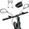 1 Pair Bicycle Rear View Mirror Bike Cycling Wide Range Back Sight Reflector Angle Adjustable Left Right Mirrors Accessories