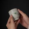 Ru Kiln Ceramic Tea Cup Crack Can Be Restored Vintage Lotus Pod Kung Fu Tea Set