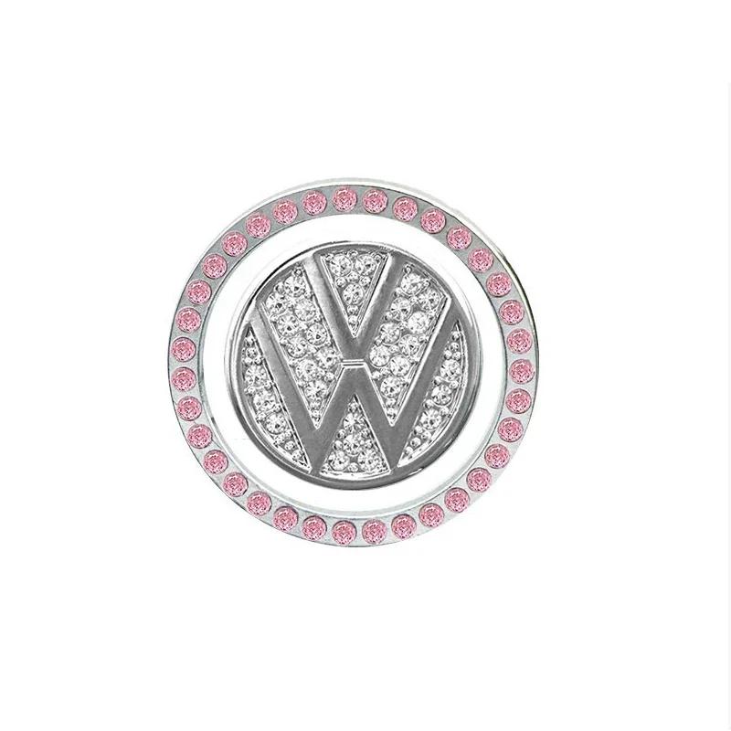 

Car One-click Start Button Decoration Sticker Crystal Rhinestone ngine Ignition Sticker For Volkswagen Vw Golf GTI Polo Passat