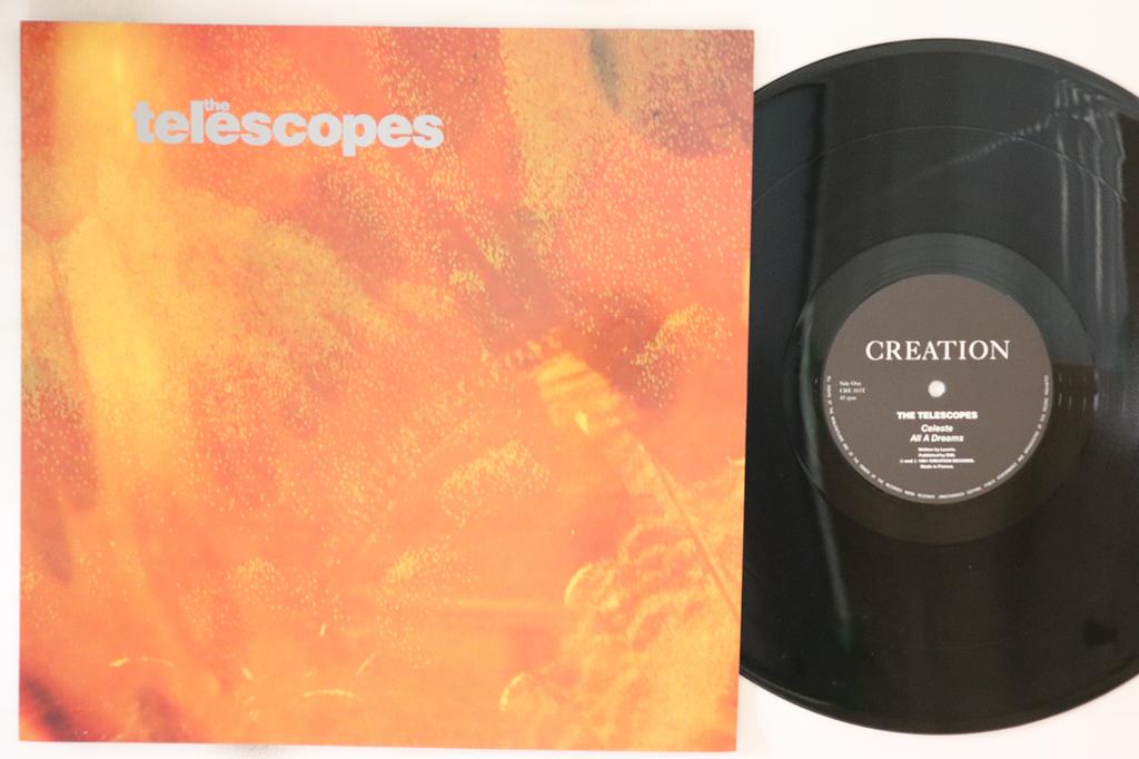 12inch Record TELESCOPES - Celeste CRE103T Creation Record 1991 UK Rock Used