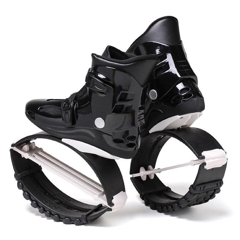 Kids' and Adults' Indoor Bouncing Shoes - Elastic Spring Boots for Fitness and Fun