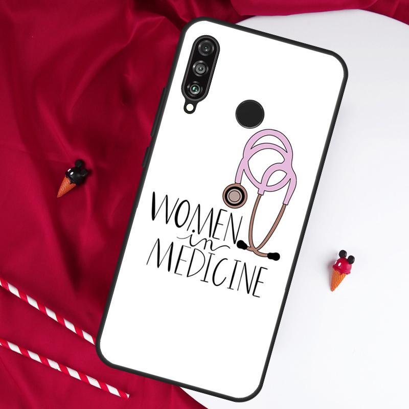 Medical Doctor Nurse For Huawei Nova Y61 Y91 Y73 Y72 Y90 Y70 Y60 12s 12i 11i 8i 9 10 SE P60 P30 Pro P40 Lite Case