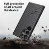 For Samsung Galaxy S24 Ultra Kickstand Case PC+TPU Sliding Screen Cover Phone Case with Clip