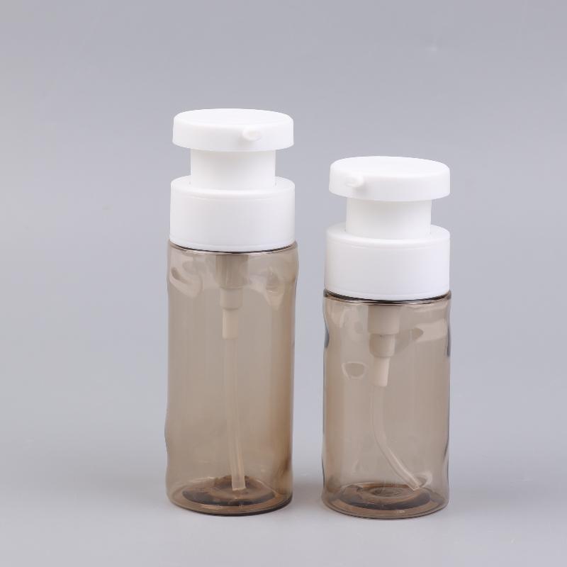 1Pcs Plastic Press Cosmetic Bottle Empty Shampoo Bottle Refillable Travel Portable Container Shower Gel Bottle