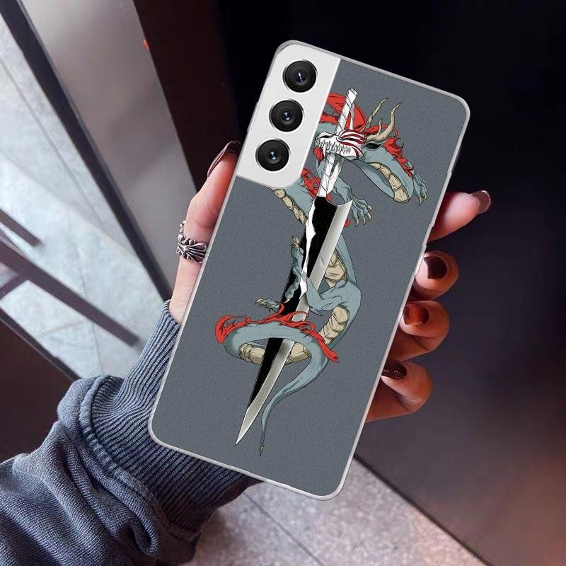 Bleach Japanese Anime Phone Case For Samsung Galaxy S26 S25 Edge S24 S23 Ultra S22 Plus S21 S20 FE Soft TPU Back Cover Funda Gal