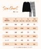 Renrock Cotton Pajama Check Long Sleeves and Perfect for Spring and Loungewear Women's 100% Set, Pattern, Pants, Autumn, (XXL)