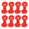 100pcs Shade Cloth Plastic Clips Bird Proof Shade Cloth Clips Heavy Duty for Greenhouse Outdoor Garden