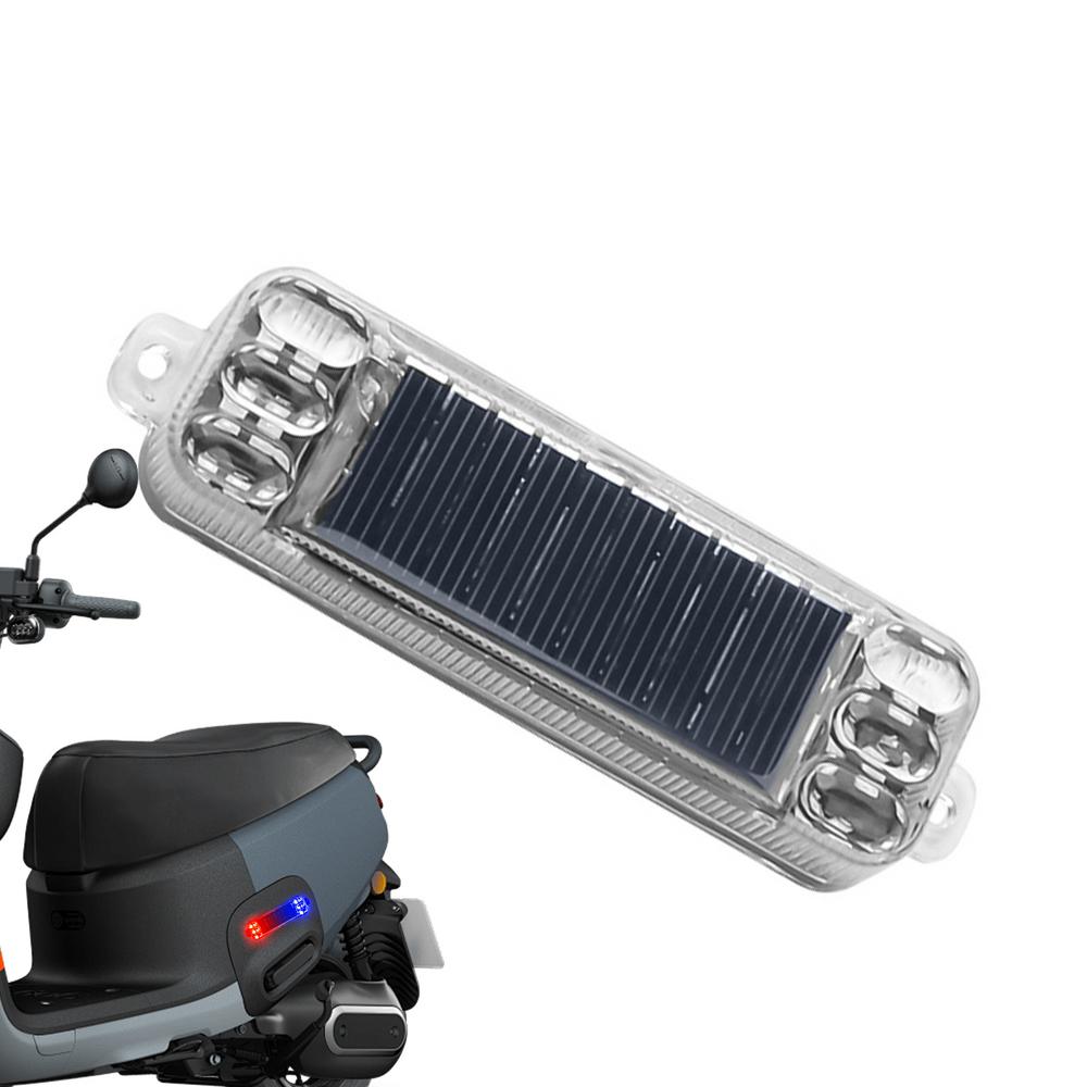 Solar Warning Lights For Car Super Bright LED Lights Indicators Anti-Collision Tail Lights Caution Lights Waterproof Solar