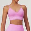 Women's Fashion Seamless Sling Back Yoga Bra Premium