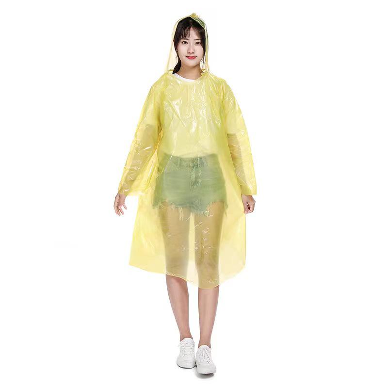 Children's & Adults' Thickened Extended PE Rain Poncho with Shoe Covers
