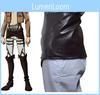 Attack On Titan Cosplay Faux Leather Miniskirt Ackerman Costume Unisex