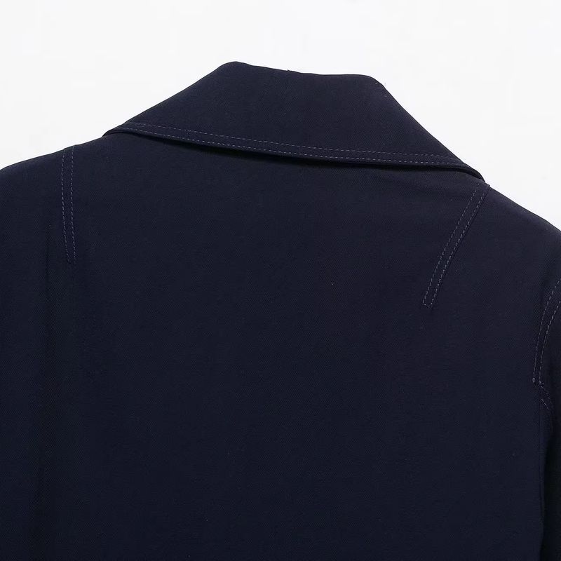 Araltay New Arrival Fashion Style Women's Clothing Fashion All-Match Button Decoration Double Breasted Short Coat Top 3588885