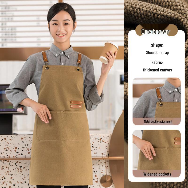 

Yuzhuxun HC Washed Canvas Restaurant Apron