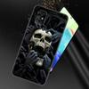 Satanic Scary Skull Phone Case For Samsung Galaxy A21 A30 A50 A52 S A13 A22 A32 A33 A53 A73 5G A11 A12 A31 A51 A70 A71 A72 Cover